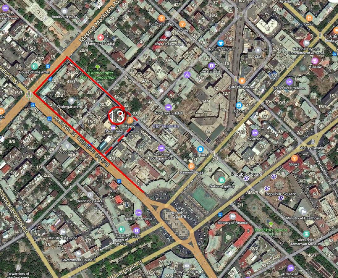 Stay Inn Apartments At Buzand 13 Street 耶烈万 外观 照片